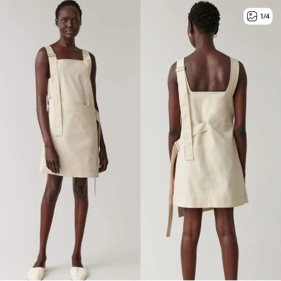 white christmas dresses Sheer Pleat Dress Ivory / 0 main image 1